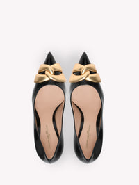 Escarpins Amour 105 en cuir lisse - Noir
