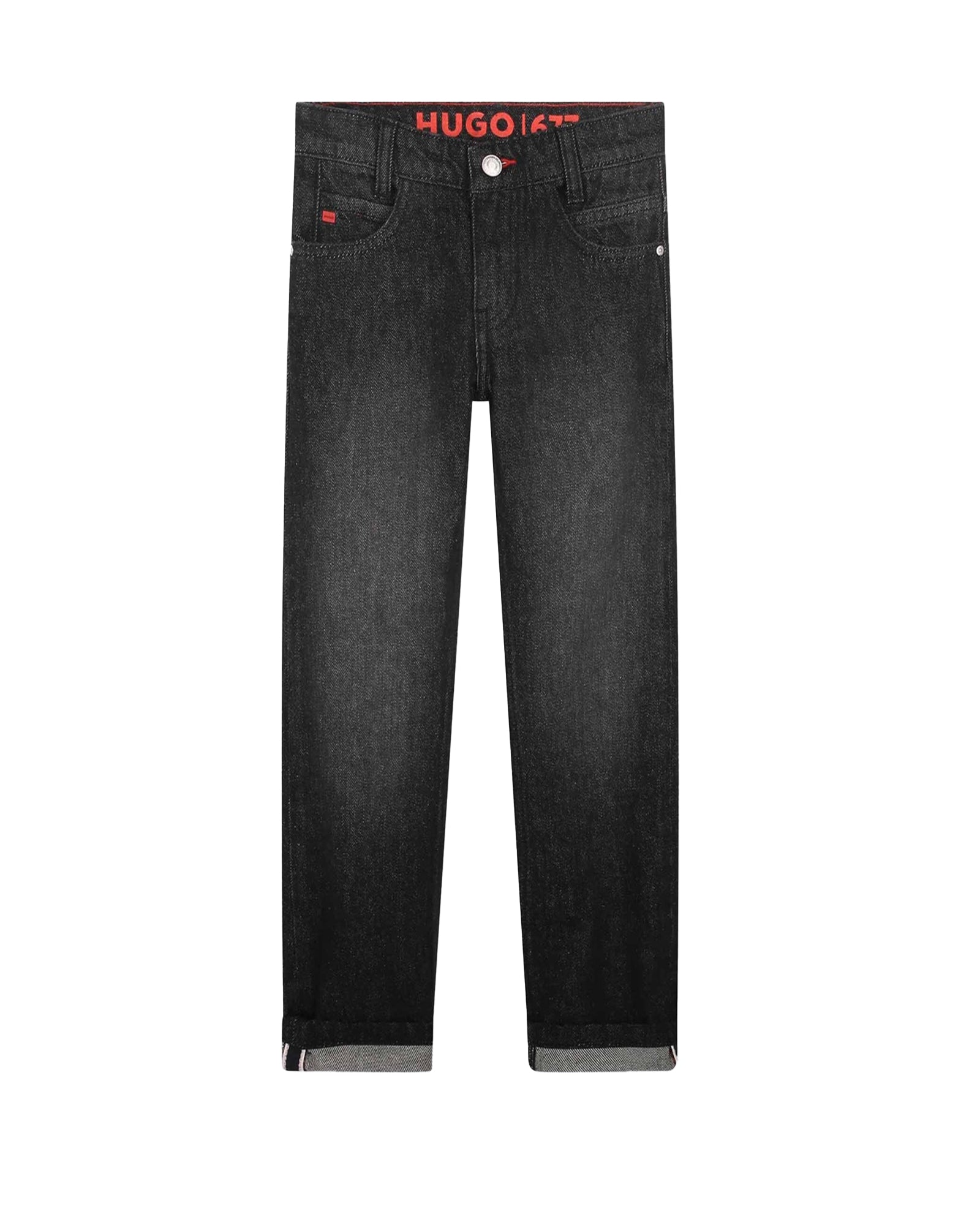 Pantalon 5 poches en denim - Denim Black