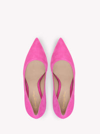 Escarpins Gianvito 85 en daim - Rose