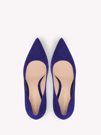 Escarpins Gianvito 85 en daim - Violet
