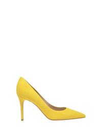 Escarpins Gianvito 85 en daim - Jaune