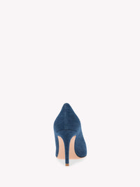 Escarpins Gianvito 85 en Satin - Bleu