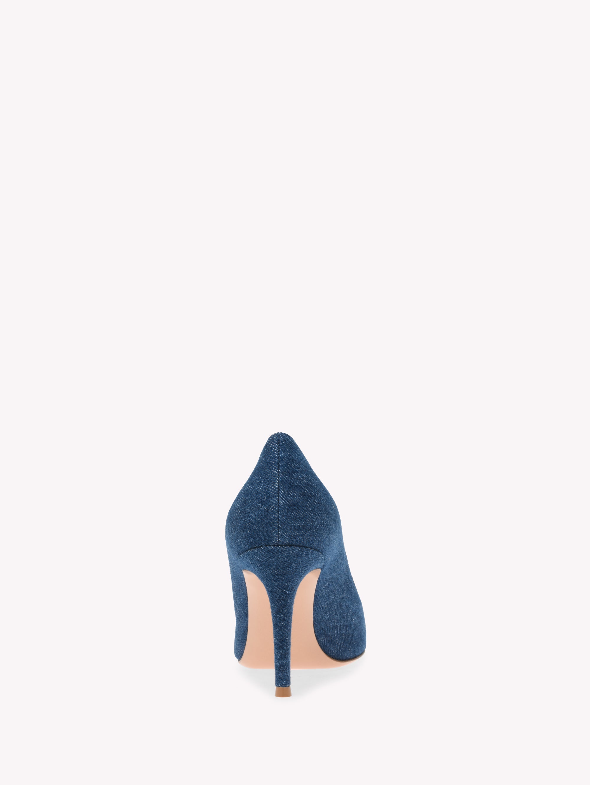 Escarpins Gianvito 85 en Satin - Bleu
