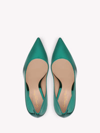 Gianvito 85 pumps in smooth leather - Green