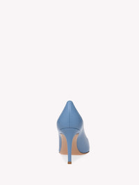 Escarpins Gianvito 85 en cuir lisse - Azur