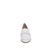Mocassins Belem en cuir lisse - Blanc