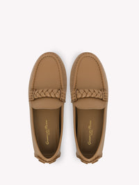 Mocassins Monza en cuir lisse - Blanc