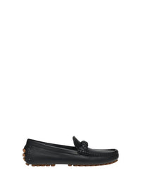 Mocassins Monza en cuir lisse - Noir & Marron