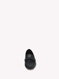 Mocassins Monza en cuir lisse - Noir & Marron
