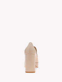 Mocassins Rouen 100 en cuir lisse - Neutre