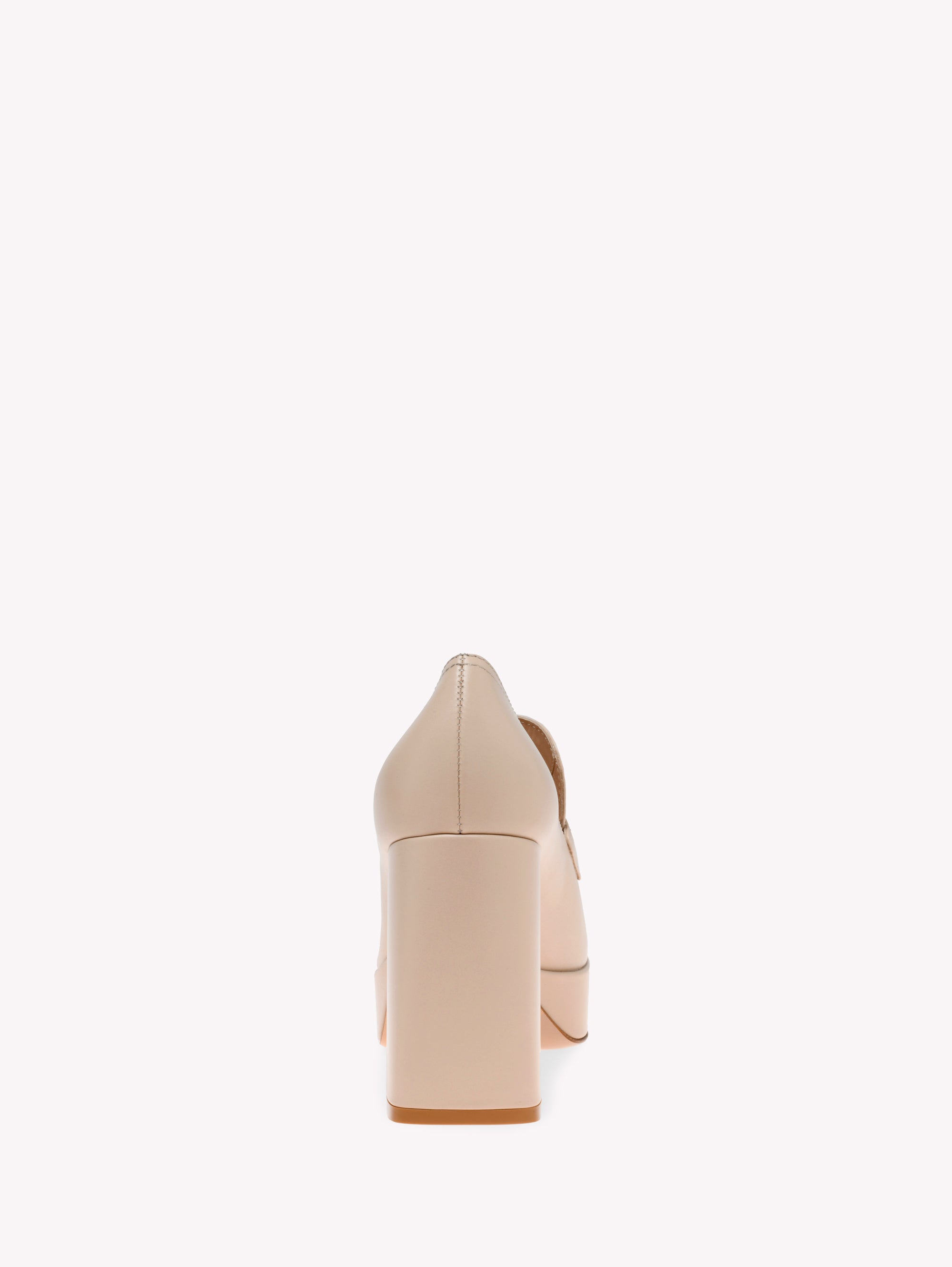 Mocassins Rouen 100 en cuir lisse - Neutre