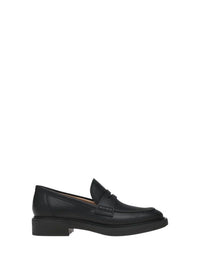 Mocassins Harris en cuir lisse - Noir
