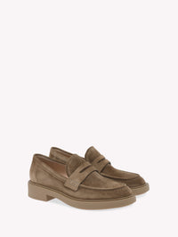 Mocassins Harris en daim - Brun