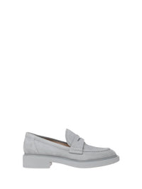 Mocassins Harris en daim - Gris clair