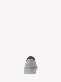 Mocassins Harris en daim - Gris clair