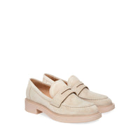 Mocassins Harris en daim - Neutre