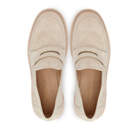 Mocassins Harris en daim - Neutre