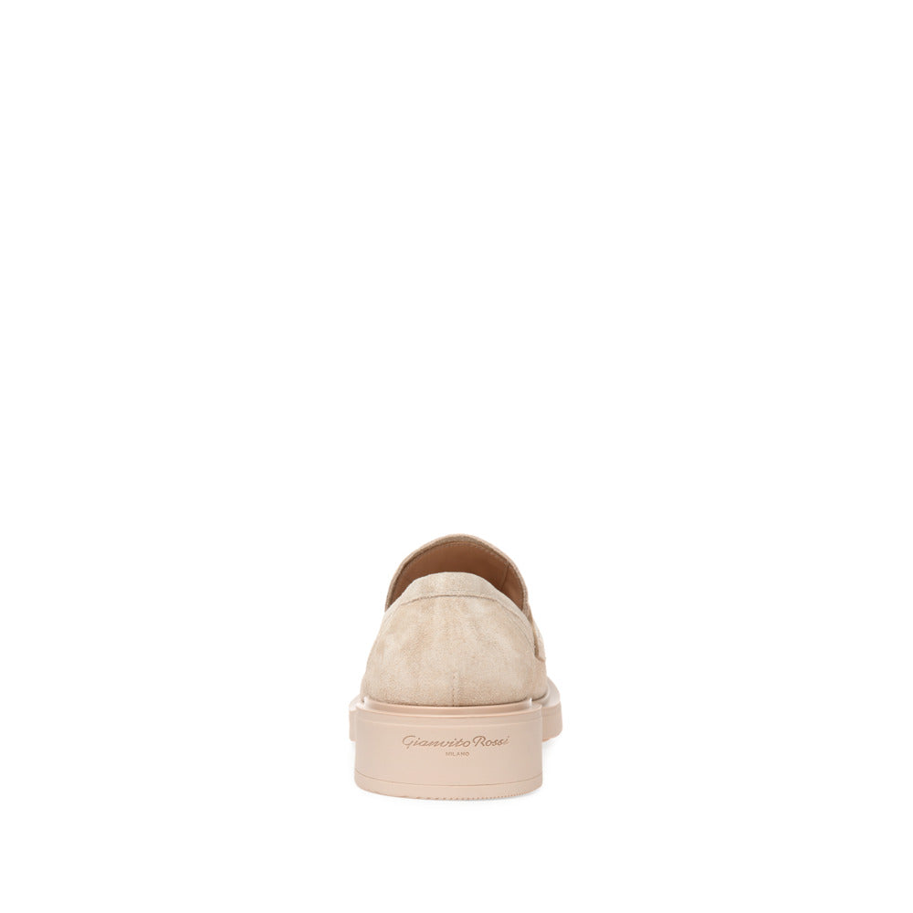Mocassins Harris en daim - Neutre