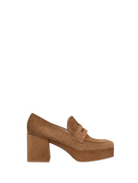 Mocassins Rouen 45 en daim - Marron