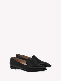 Mocassins Perry en cuir lisse - Noir