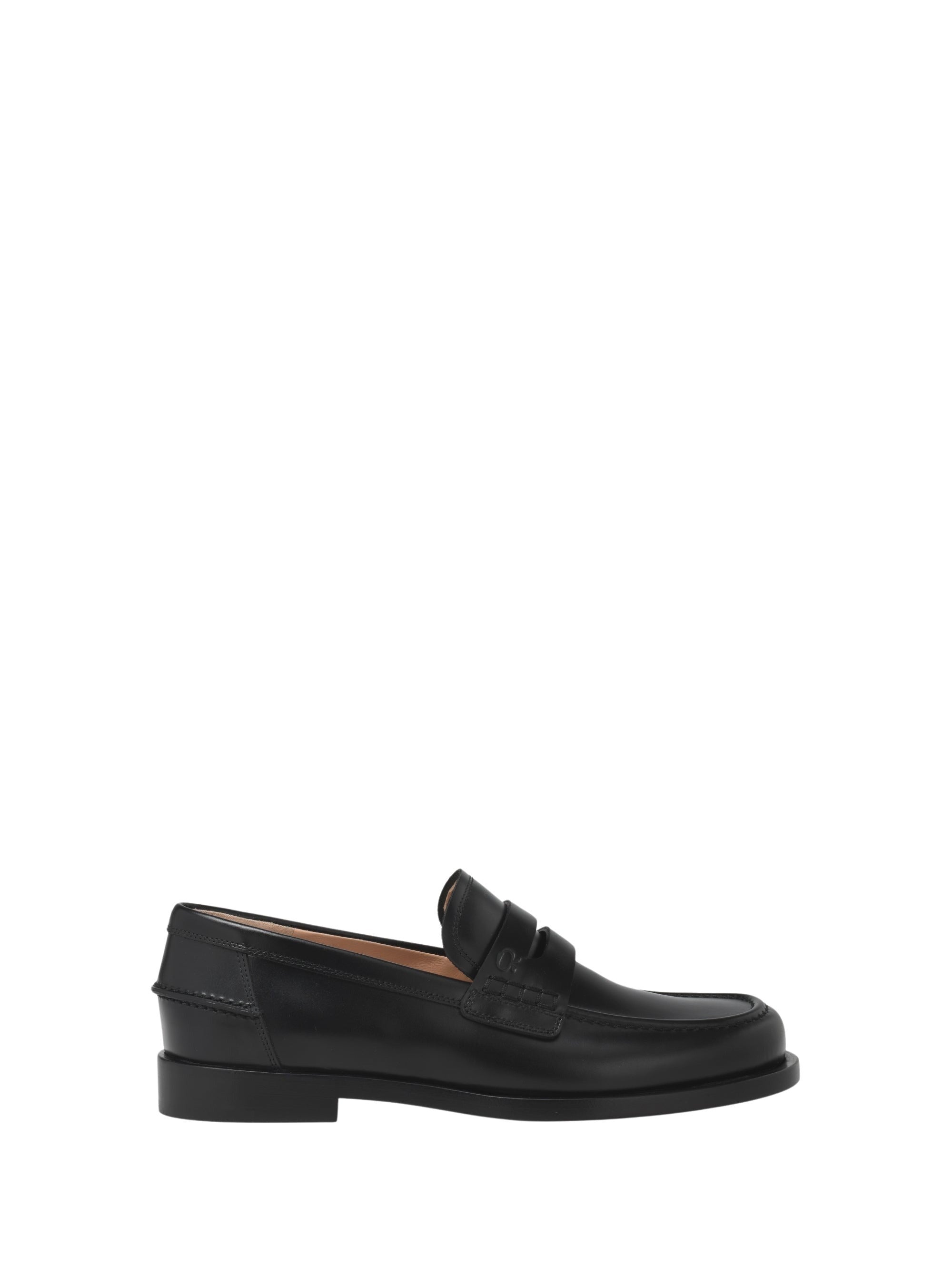 Mocassins Michael 25 en cuir lisse - Noir