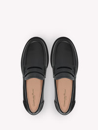Mocassins Michael 25 en cuir lisse - Noir