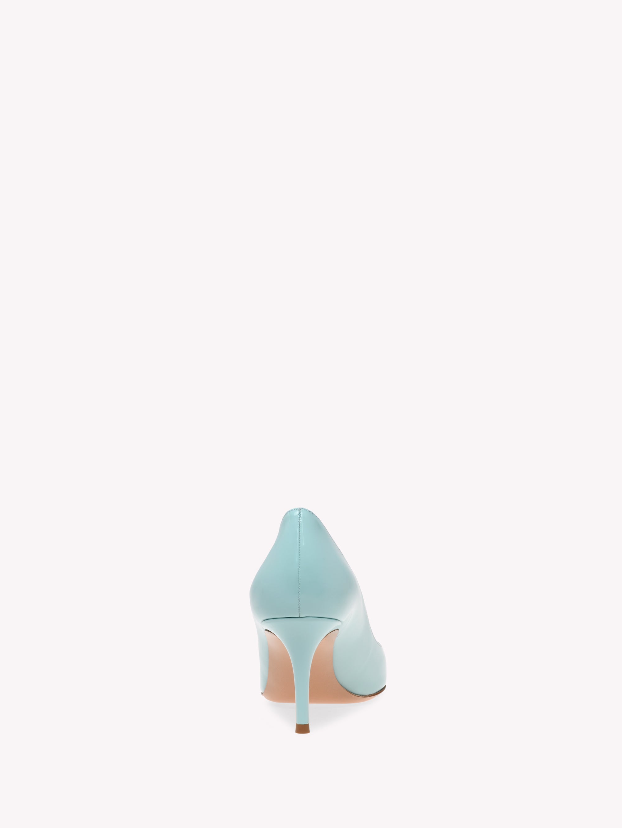 Escarpins Gianvito 70 en cuir lisse - Azur