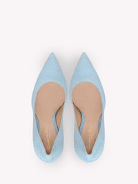 Escarpins Gianvito 105 en daim - Bleu clair