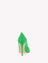 Escarpins Gianvito 105 en daim - Vert
