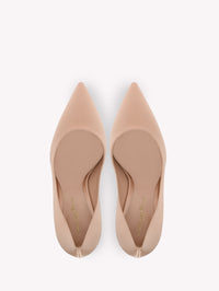 Escarpins Gianvito 105 en satin - Rose