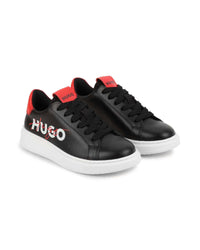 Leather sneakers - Black