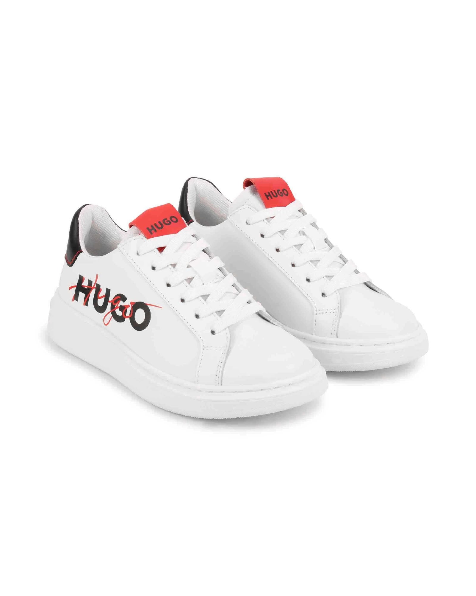 Sneakers en cuir - Blanc