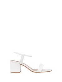 Sandales Nadia 60 en cuir lisse - Blanc