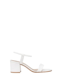 Sandales Nadia 60 en cuir lisse - Blanc