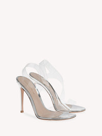 Metropolis 105 sandals - Transparent silver