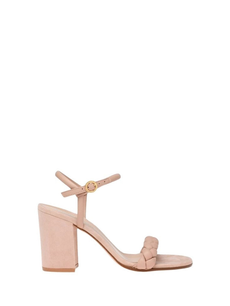 Sandales Cruz 60 en cuir lisse - Rose