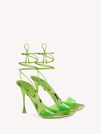 Sandales Spice 110 en cuir lisse - Vert