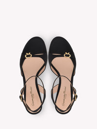 Sandales Maddy plateforme 115 - Noir