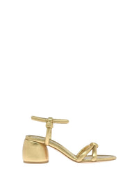 Sandales Cassis 60 en cuir lisse - Or