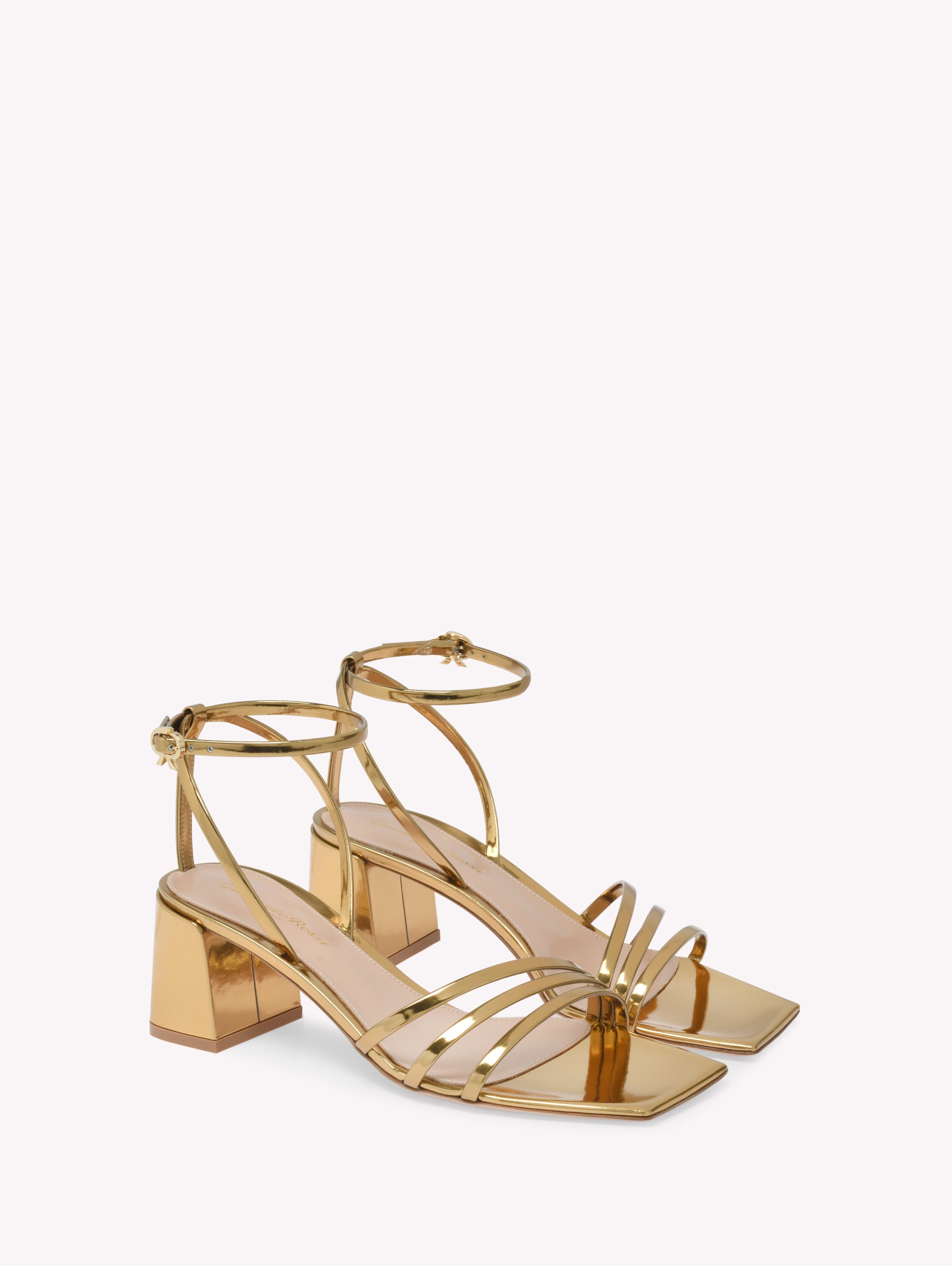 Sandales Brielle 55 en cuir lisse - Or