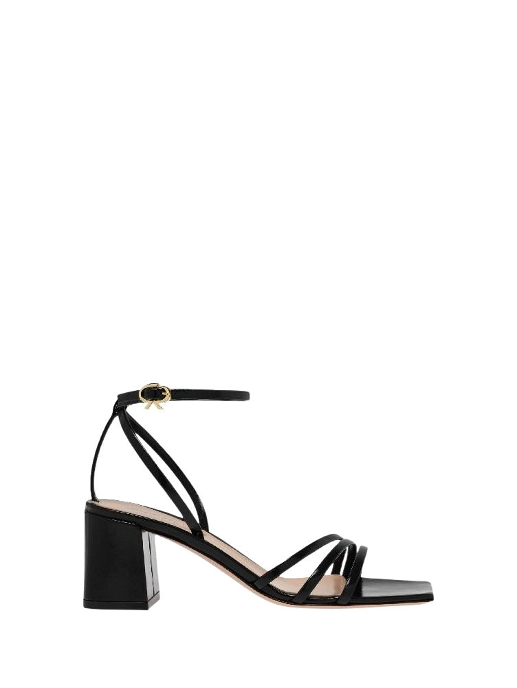 Sandales Brielle 55 en cuir lisse - Noir