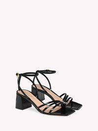 Sandales Brielle 55 en cuir lisse - Noir