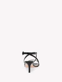 Sandales Lindsay 55 en cuir lisse - Noir