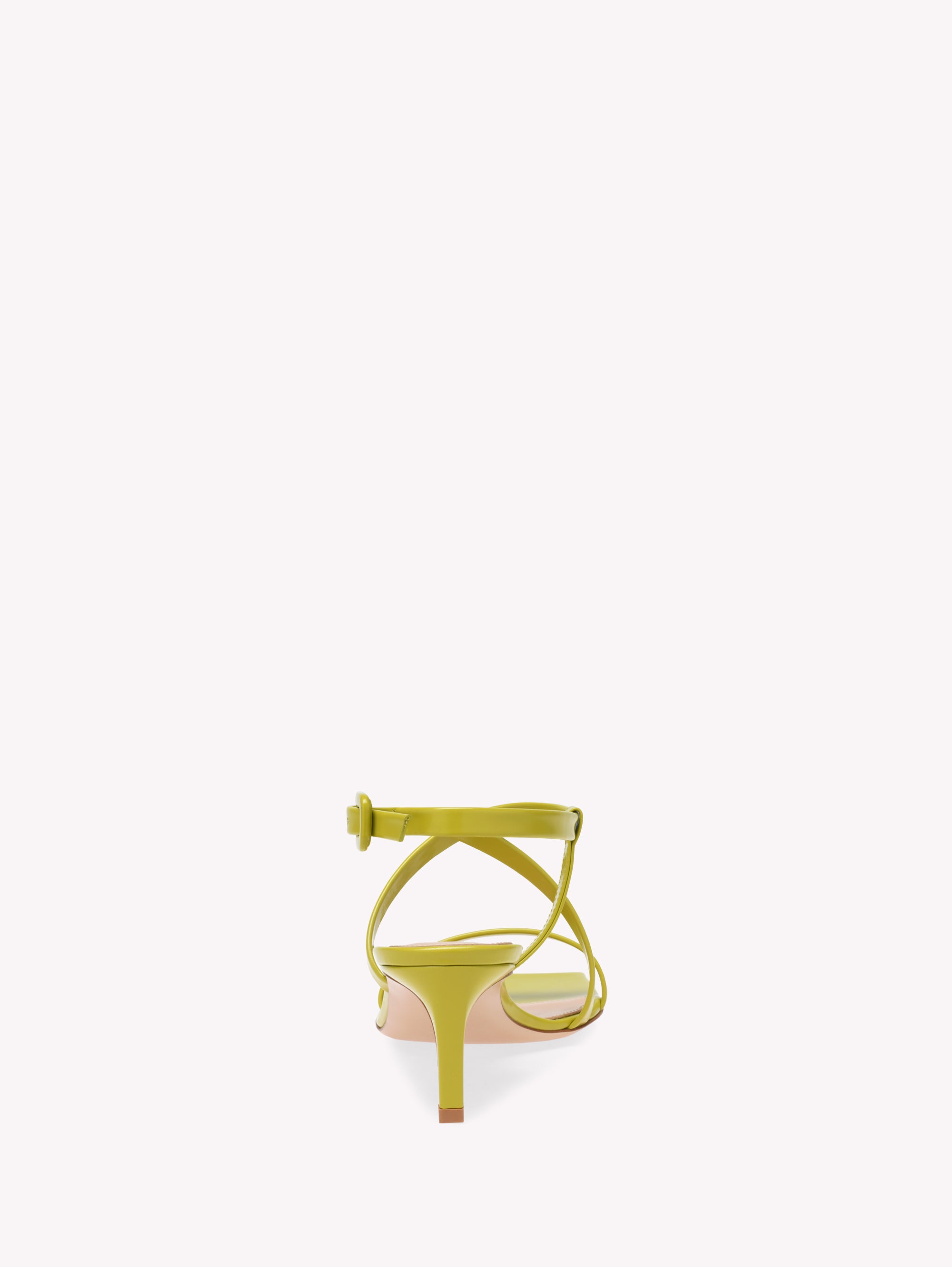 Sandales Lindsay 55 en cuir lisse - Vert
