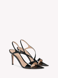 Sandales Mayfair 85 en cuir lisse - Noir