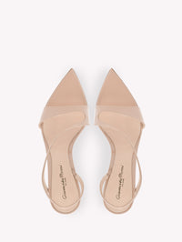 Sandales Mayfair 85 en cuir lisse - Rose