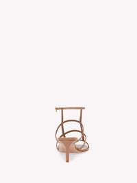 Sandales Mondry 55 en cuir lisse - Rose