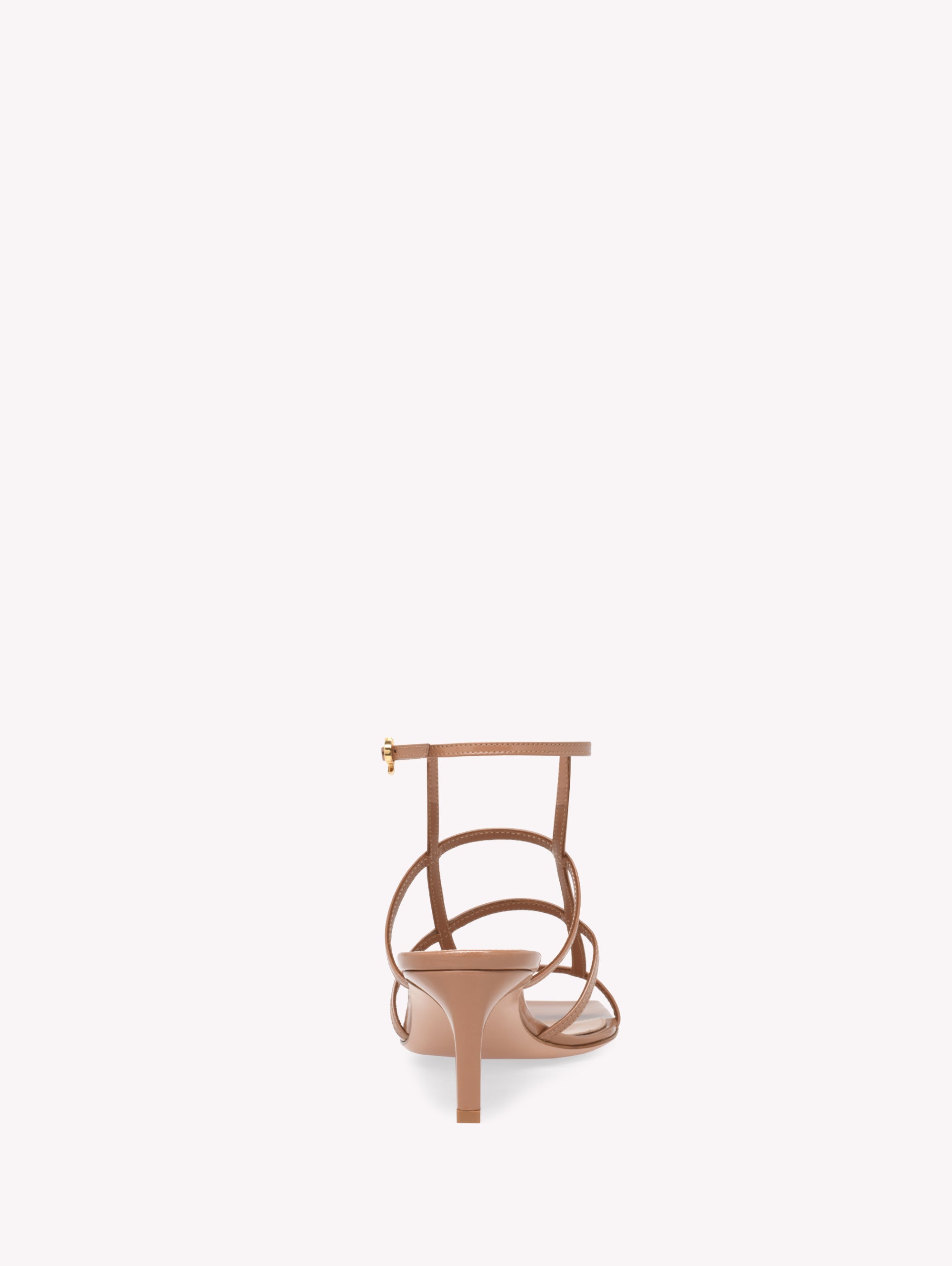 Sandales Mondry 55 en cuir lisse - Rose