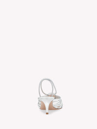 Sandales Helen 55 en cuir lisse - Argent