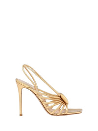 Sandales Helen 105 en cuir lisse - Or